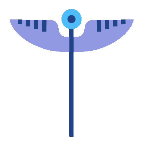 Caduceus symbol which represents healing